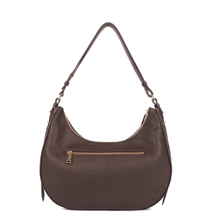Lancaster Dune Large Hobo Bag 529-78 Dark Brown