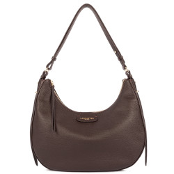 Lancaster Dune Large Hobo Bag 529-78 Dark Brown
