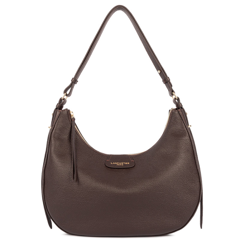 Lancaster Dune Large Hobo Bag 529-78 Dark Brown