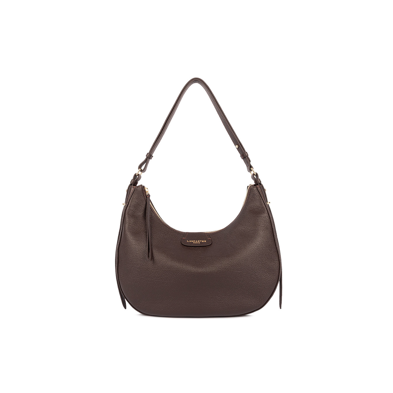 Lancaster Dune Large Hobo Bag 529-78 Dark Brown