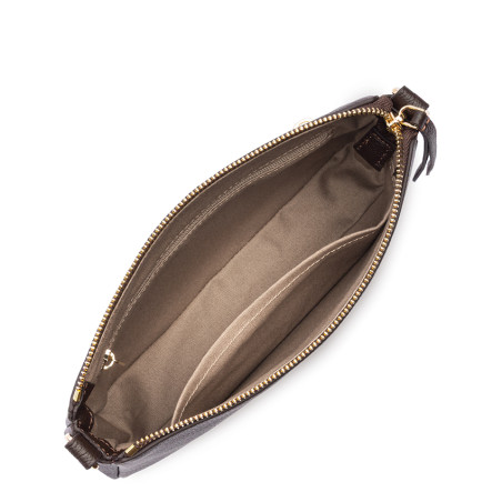 Lancaster Dune Crossbody Bag 529-91 Dark Brown