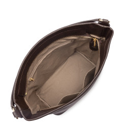 Lancaster Dune Grand Bucket Bag 529-99 Dark Brown