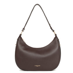 Lancaster Milano Aria Large Crossbody Bag 480-072 Dark Brown