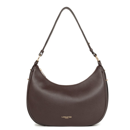 Lancaster Milano Aria Grand Sac Besace 480-072 Marron Foncé
