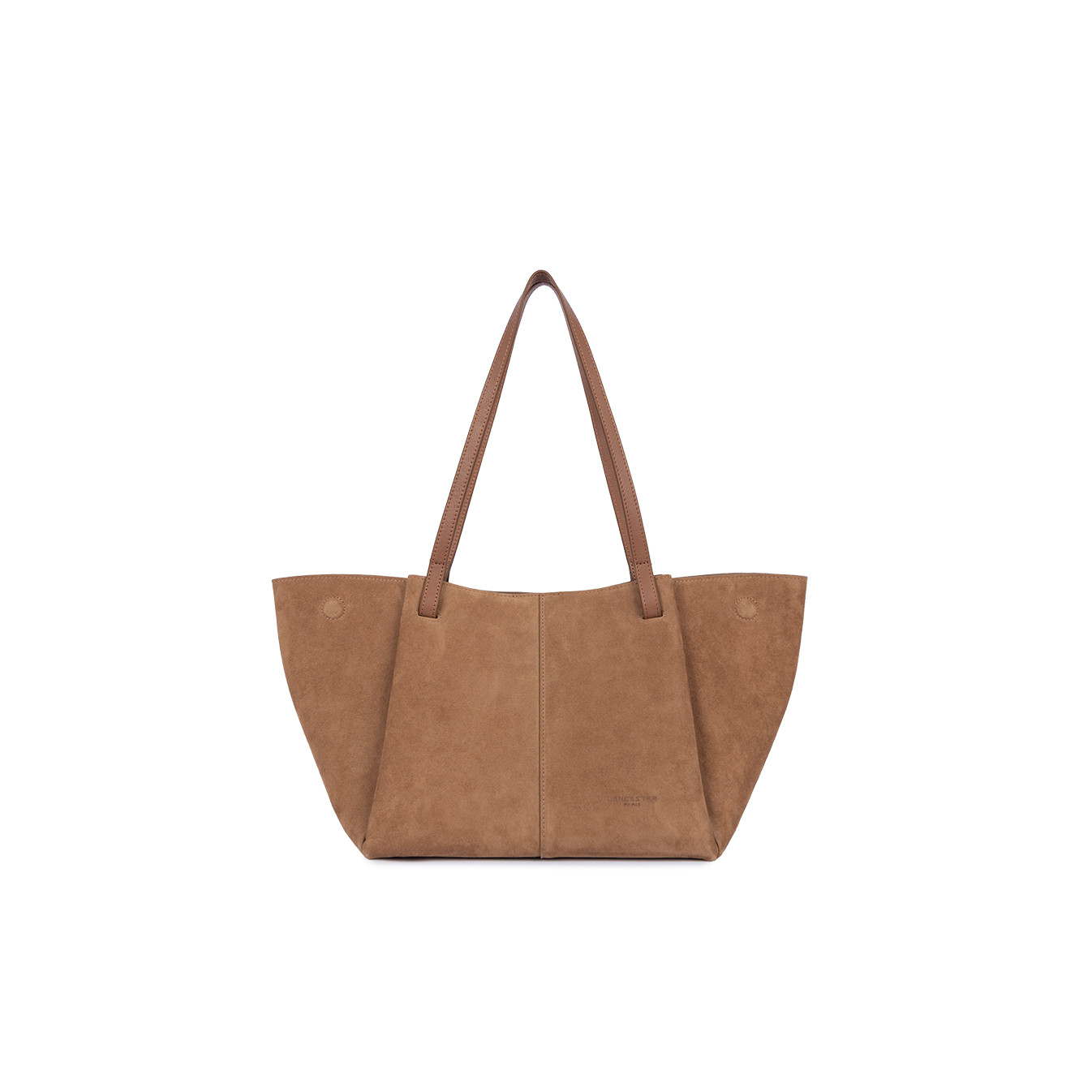 Lancaster Suède Sac Cabas 530-58 Camel