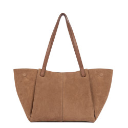 Lancaster Suède Sac Cabas 530-58 Camel dos