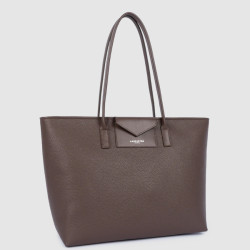 Lancaster Maya Double Kba Shopping Bag 517-103 Brown