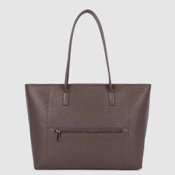 Lancaster Maya Double Kba Sac Shopping 517-103 Marron dos