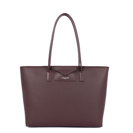 Lancaster Maya Double Kba Shopping Bag 517-103 Dark Bordeaux