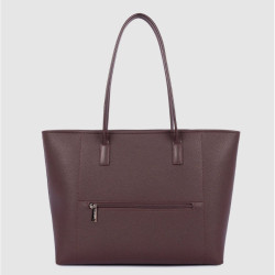Lancaster Maya Double Kba Sac Shopping 517-103 Bordeaux Foncé dos