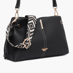 Lollipops Taloum Crossbody Bag with Strap Black