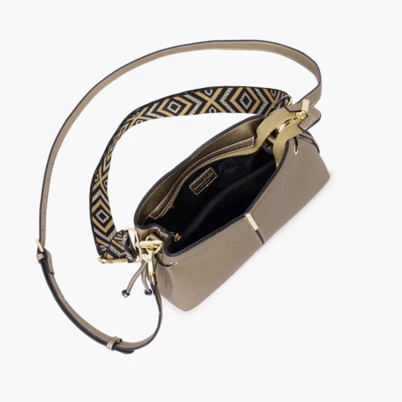 Lollipops Taloum Crossbody Bag with Bronze Strap