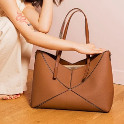 Lollipops Tamelia Grand Tote Bag Cognac