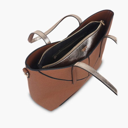 Lollipops Tamelia Grand Tote Bag Cognac