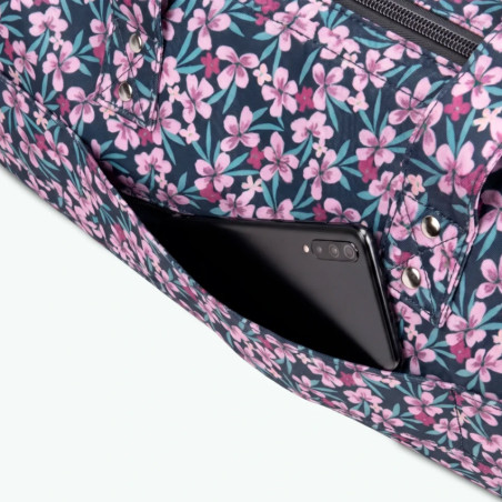 Cabaïa Bowling Bag Sac Weekend Côtelé Cagliari poche tel