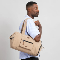 Cabaïa Bowling Bag Weekend Bag Ribbed Luxor