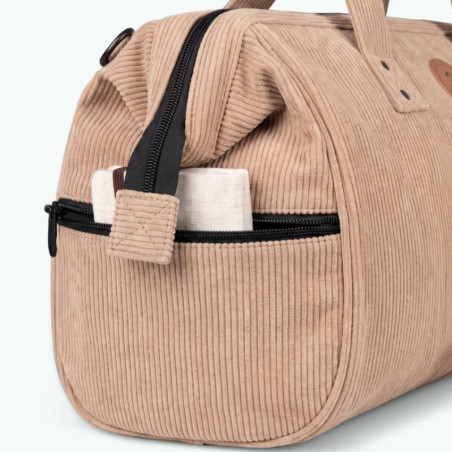 Cabaïa Bowling Bag Weekend Bag Ribbed Luxor