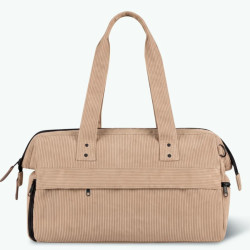 Cabaïa Bowling Bag Weekend Bag Ribbed Luxor