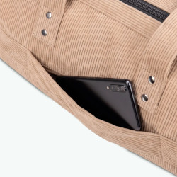 Cabaïa Bowling Bag Weekend Bag Ribbed Luxor