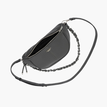 Lollipops Traicy Sac Ceinture Banane Noir ouvert