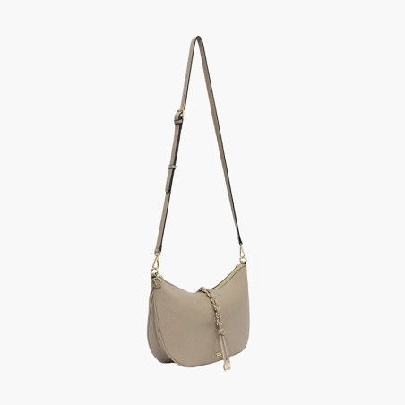 Lollipops Tracy Demi-Moon Shoulder Bag Beige