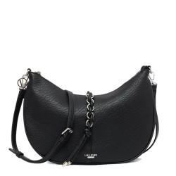 Lollipops Tracy Crossbody Half-Moon Bag Black