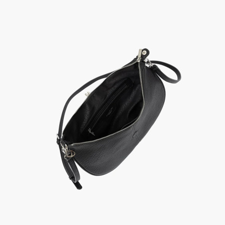 Lollipops Tracy Crossbody Half-Moon Bag Black