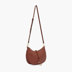 Lollipops Tracy Demi-Moon Shoulder Bag Brick