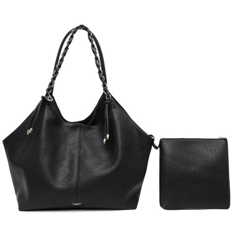 Lollipops Traicy Grand Sac Cabas Noir face