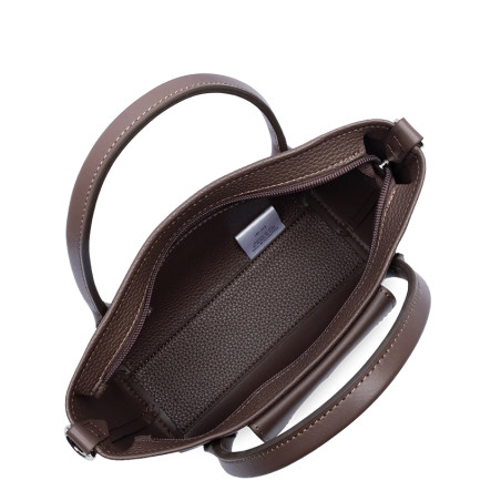 Lancaster Maya Double Kba Sac A Main 517-101 Marron ouvert