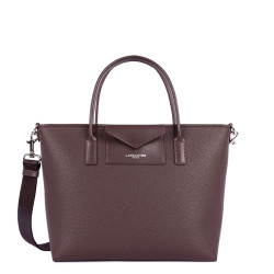 Lancaster Maya Double Kba Tote Bag 517-102 Dark Bordeaux