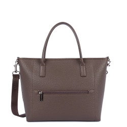 Lancaster Maya Double Kba Sac Cabas 517-102 Marron dos