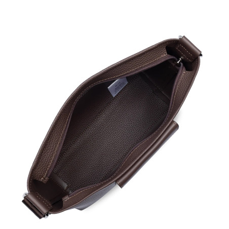 Lancaster Maya Double Kba Sac Trotteur 517-105 Marron ouvert