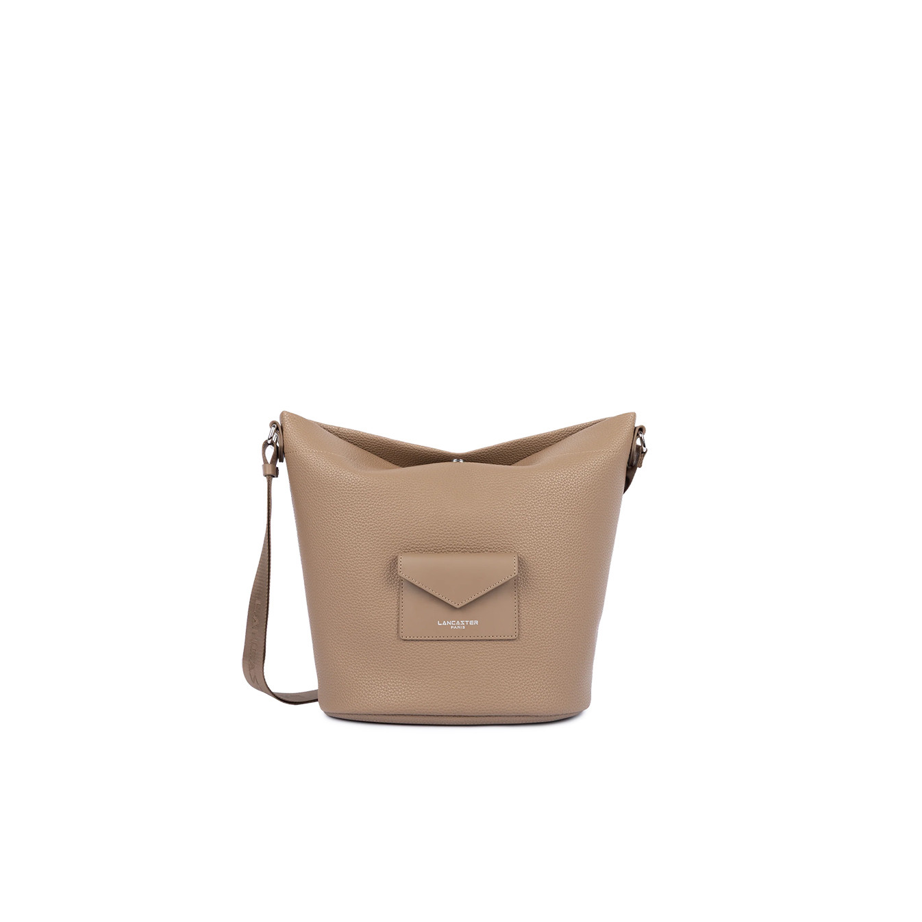 Lancaster Maya Double Kba Sac Seau Garni Cuir 517-107 Praline