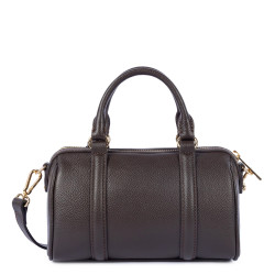 Lancaster Milano Ana Leather Handbag 547-101 Dark Brown