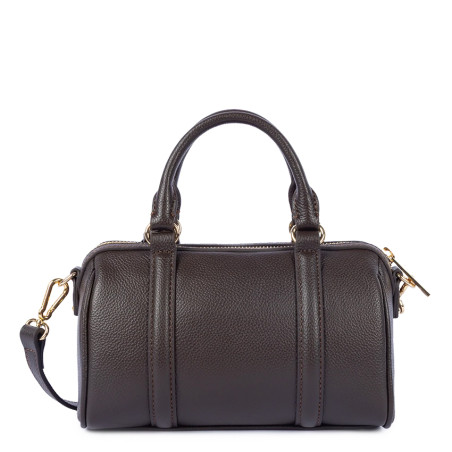 Lancaster Milano Ana Leather Handbag 547-101 Dark Brown