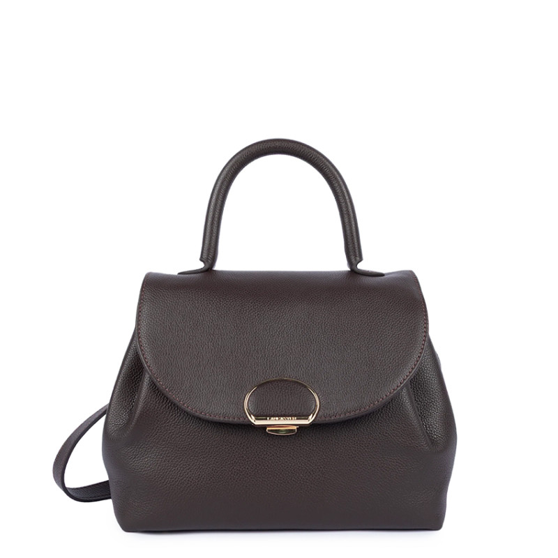 Lancaster Milano Pia Handbag 547-131 Dark Brown
