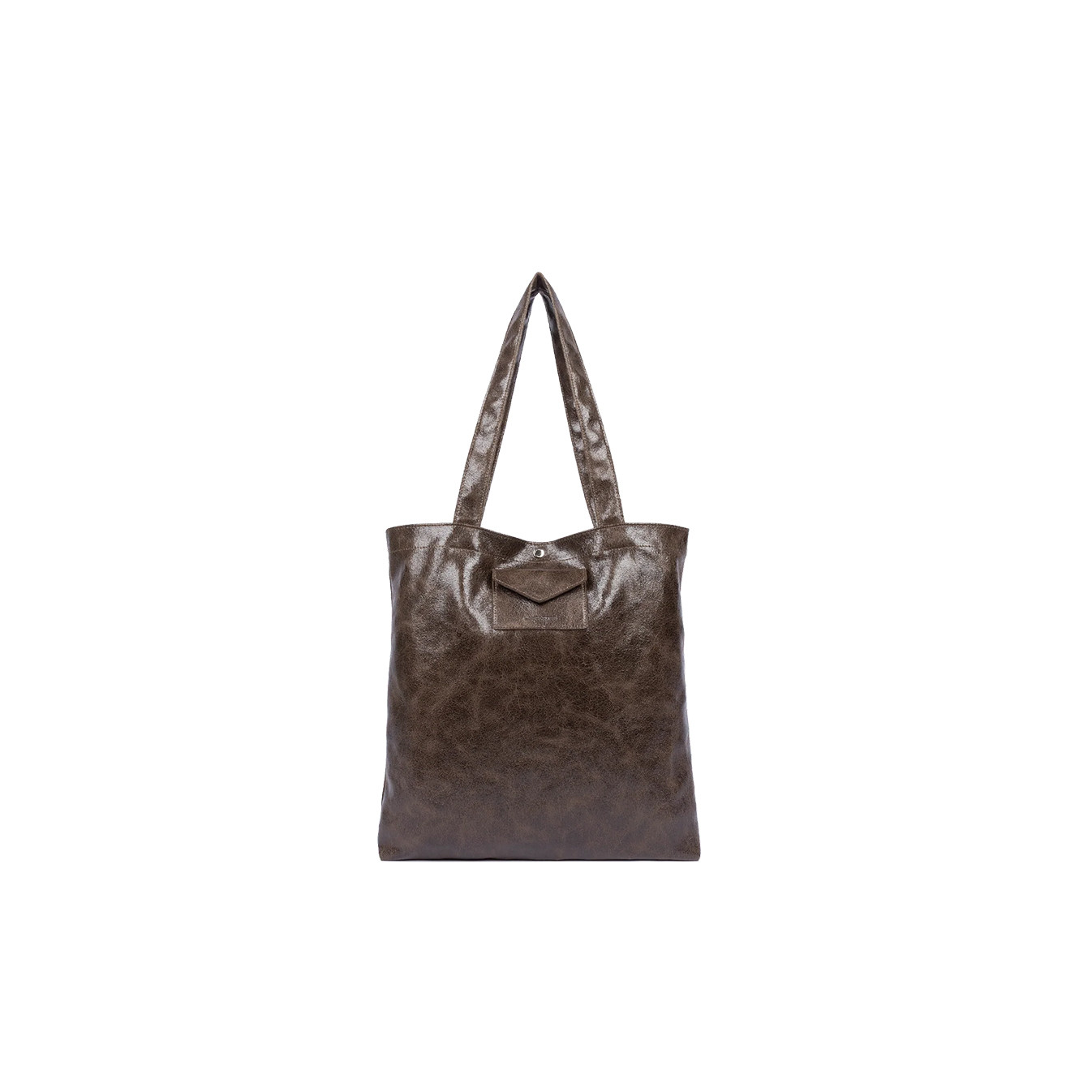 Lancaster Retro KBA Tote Bag 518-101 Brown