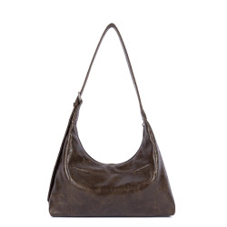 Lancaster Retro KBA Hobo Bag 518-103 Brown
