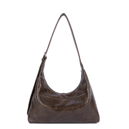 Lancaster Retro KBA Sac Hobo 518-103 Marron
