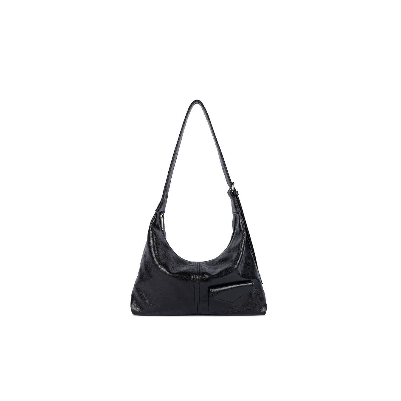 Lancaster Retro KBA Hobo Bag 518-103 Black