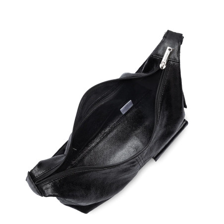 Lancaster Retro KBA Hobo Bag 518-103 Black