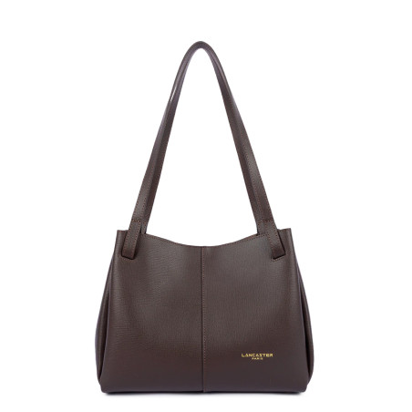 Lancaster Sierra Haus Tote Bag 3 Compartments 538-010 Dark Brown