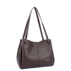 Lancaster Sierra Haus Tote Bag 3 Compartments 538-010 Dark Brown