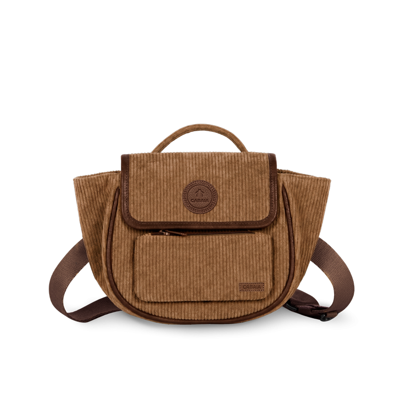 Cabaia Crossbody Wanderer Cotton Canvas Crossbody Bag Aspen