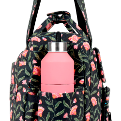 Cabaïa Carry All Wanderer Weekend Bag Sac 24h En Toile De Coton Applecross gourde