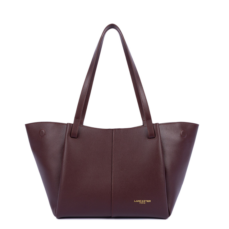 Lancaster Sierra Haus Shoulder Tote Bag 538-011 Dark Bordeaux