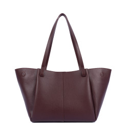 Lancaster Sierra Haus Shoulder Tote Bag 538-011 Dark Bordeaux