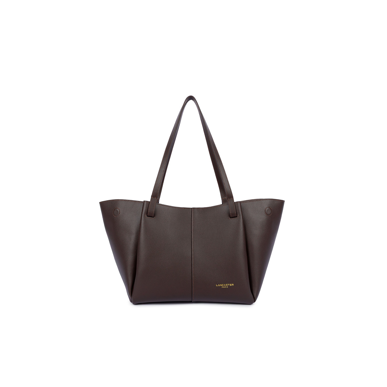 Lancaster Sierra Haus Tote and Shoulder Bag 538-011 Dark Brown