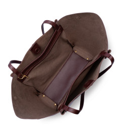 Lancaster Sierra Haus Large Tote Bag and Shoulder 538-012 Dark Bord...